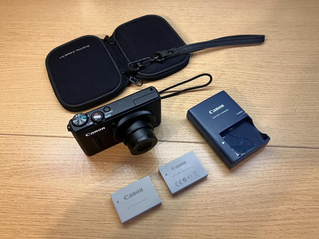 [合馬公式] PowerShot S100(ジャンク)バッテリx2充電器