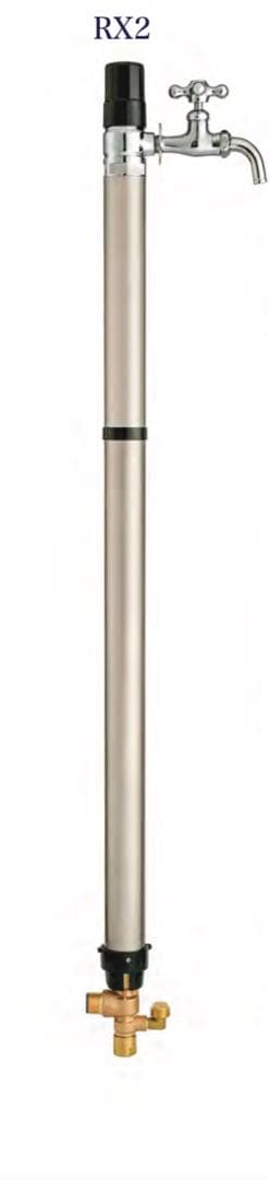 不凍給水栓　水抜栓　RX2-13 × 1.4m