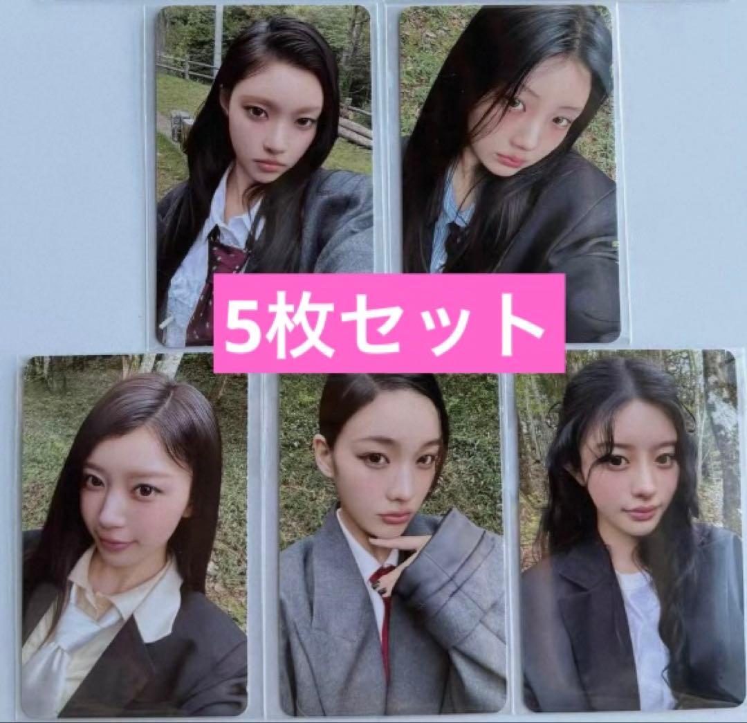 ILLIT mini2 musickorea 特典　トレカ　5枚セット