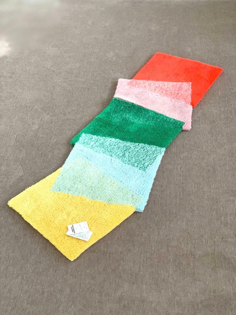 【新品】MIYOSHI RUG MR-017 SQUARE LONG RUG