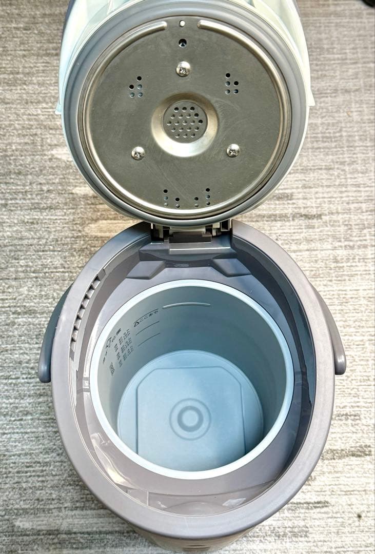 【美品】象印 スチーム式 加湿器 EE-DC35 グレー　3.0L