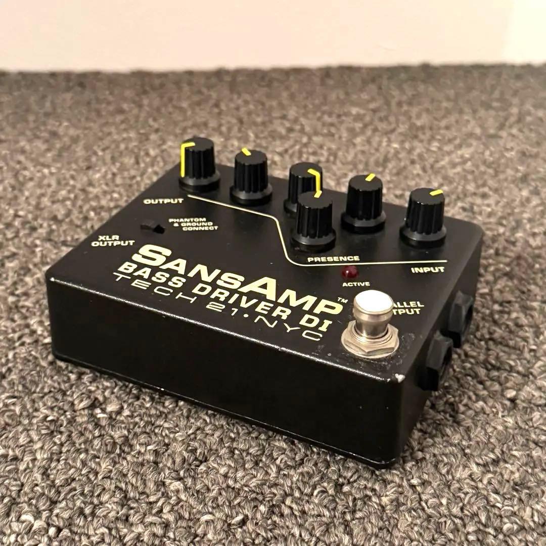 【若干使用感あり】Tech 21 SansAmp Bass D DI