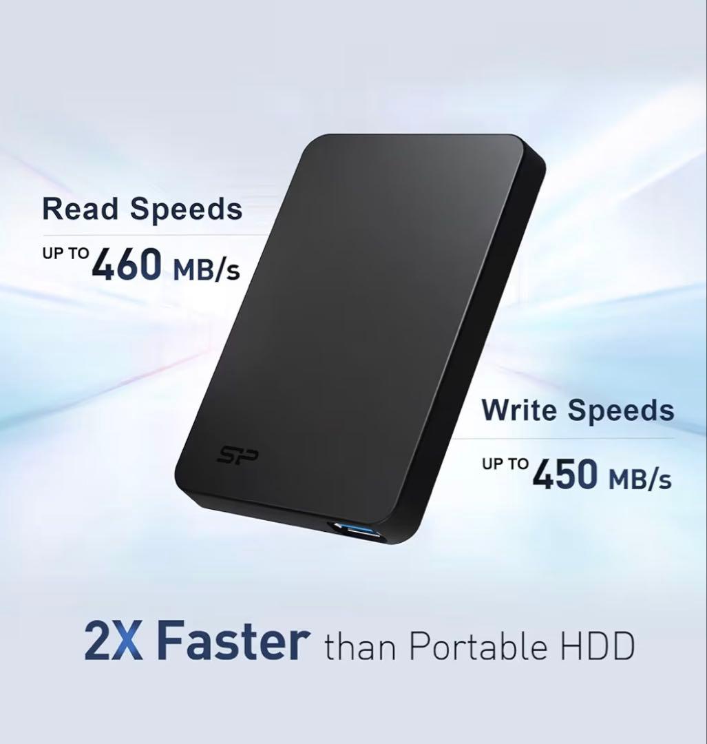 【外付けSSD 4TB】SP Stream S05 ポータブルSSD