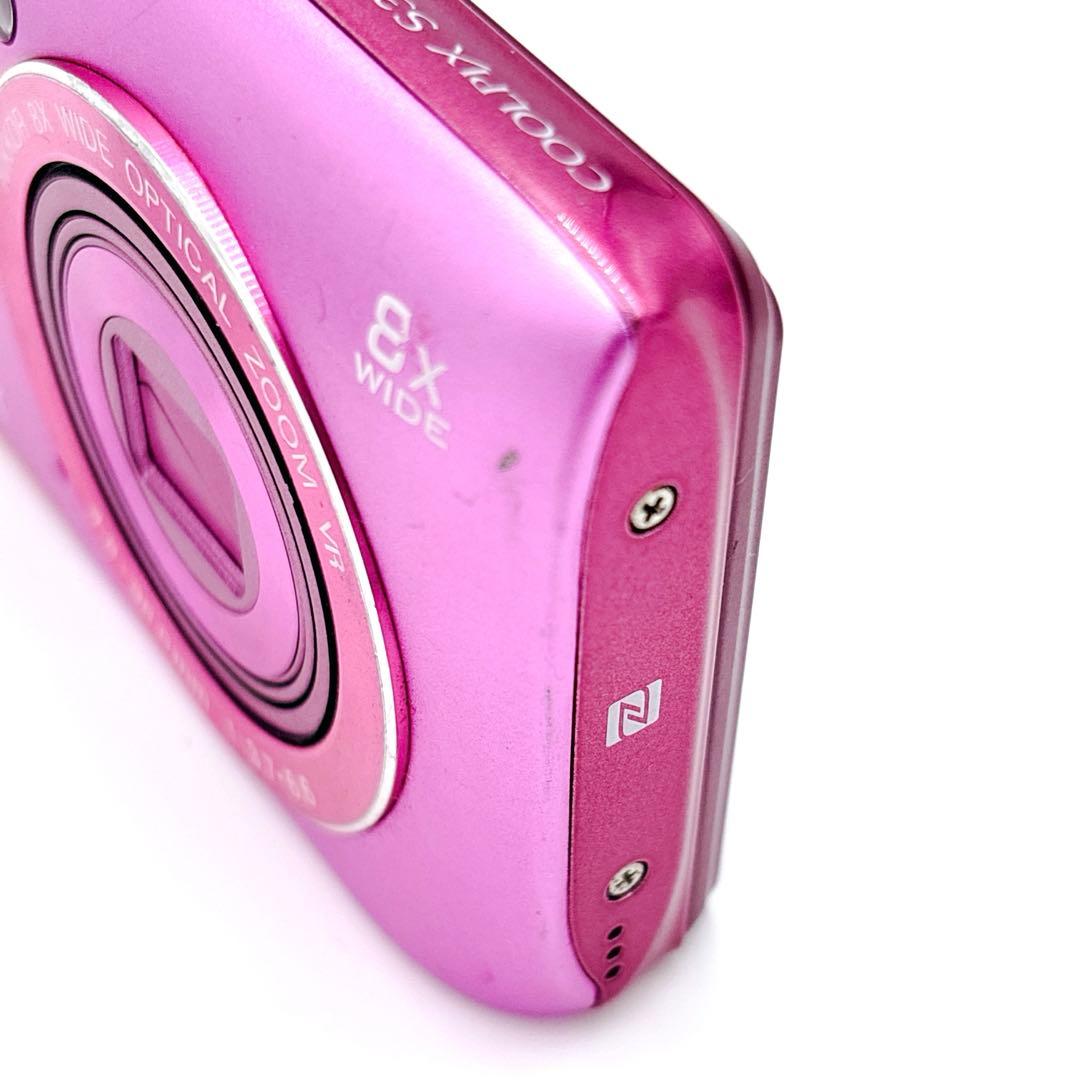 Nikon ニコン COOLPIX S3700 サクラピンク デジカメ WiFi