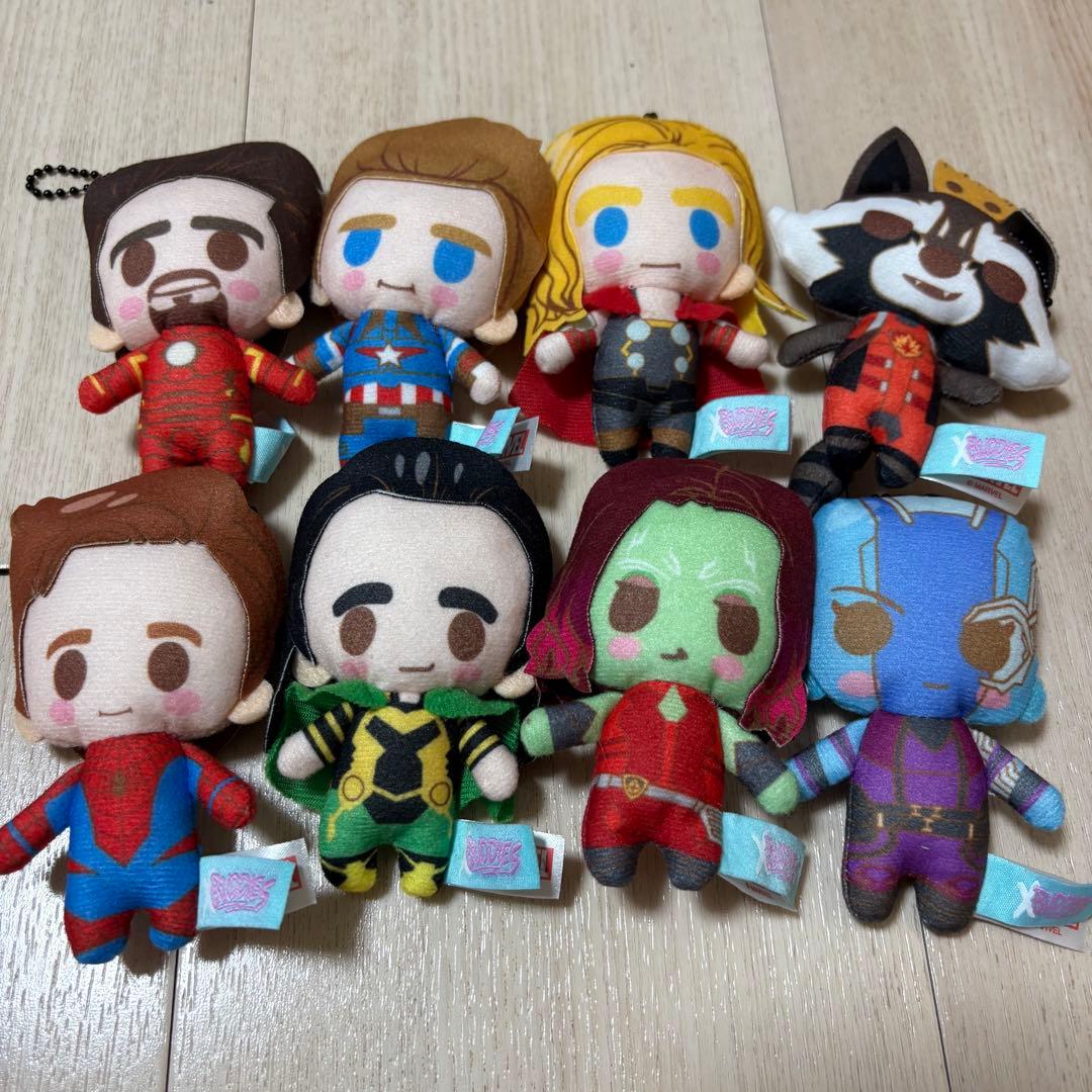 MARVEL ぬいぐるみミニマスコット クロスバディーズ