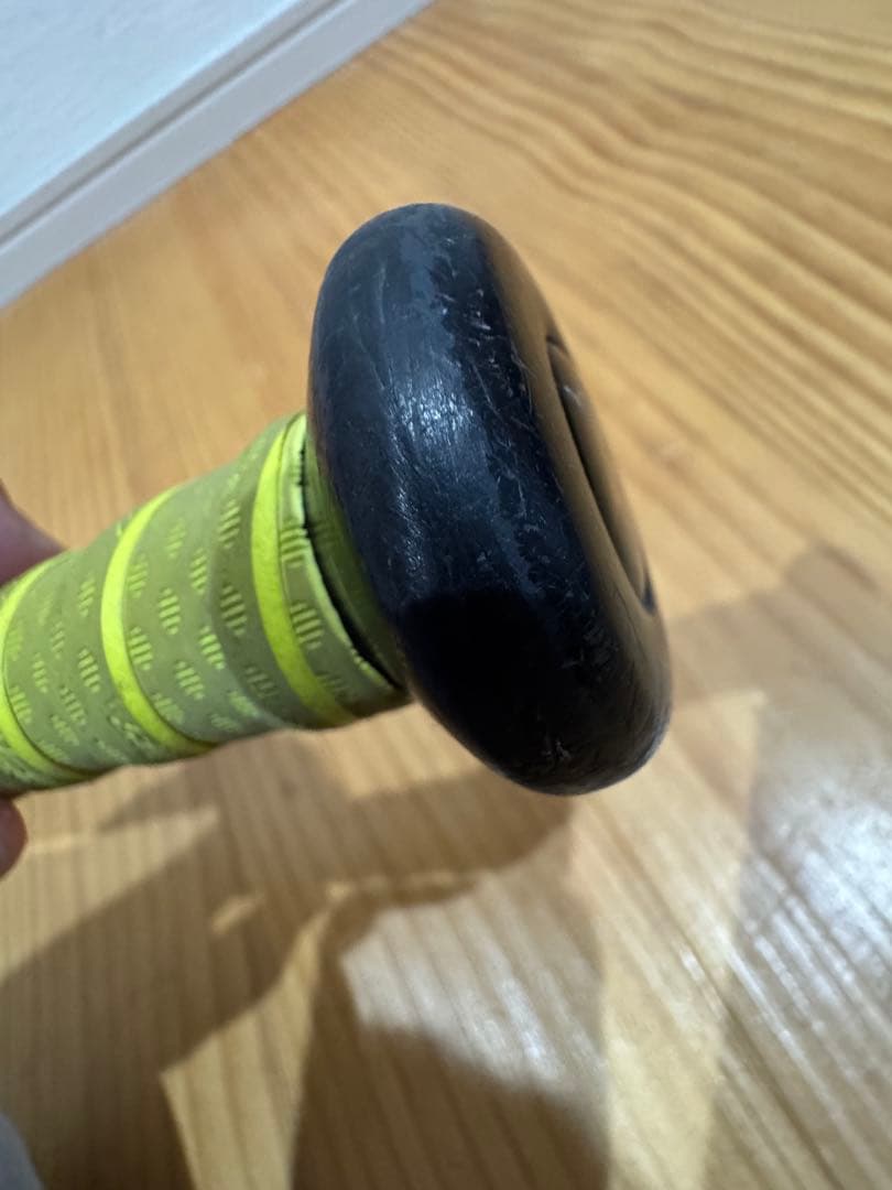 ミズノBEYONDMAX LEGACY 一般軟式　ブラック/イエロー ケース付き