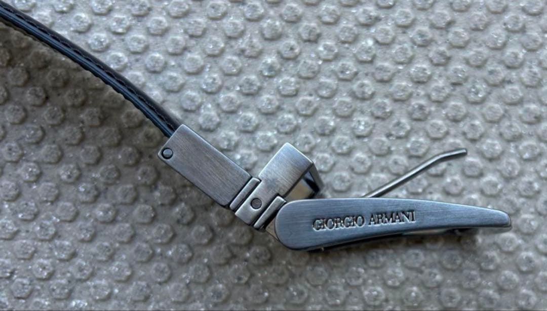 GIORGIO ARMANI 未使用品本革レザー ベルト