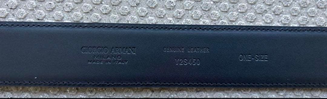 GIORGIO ARMANI 未使用品本革レザー ベルト