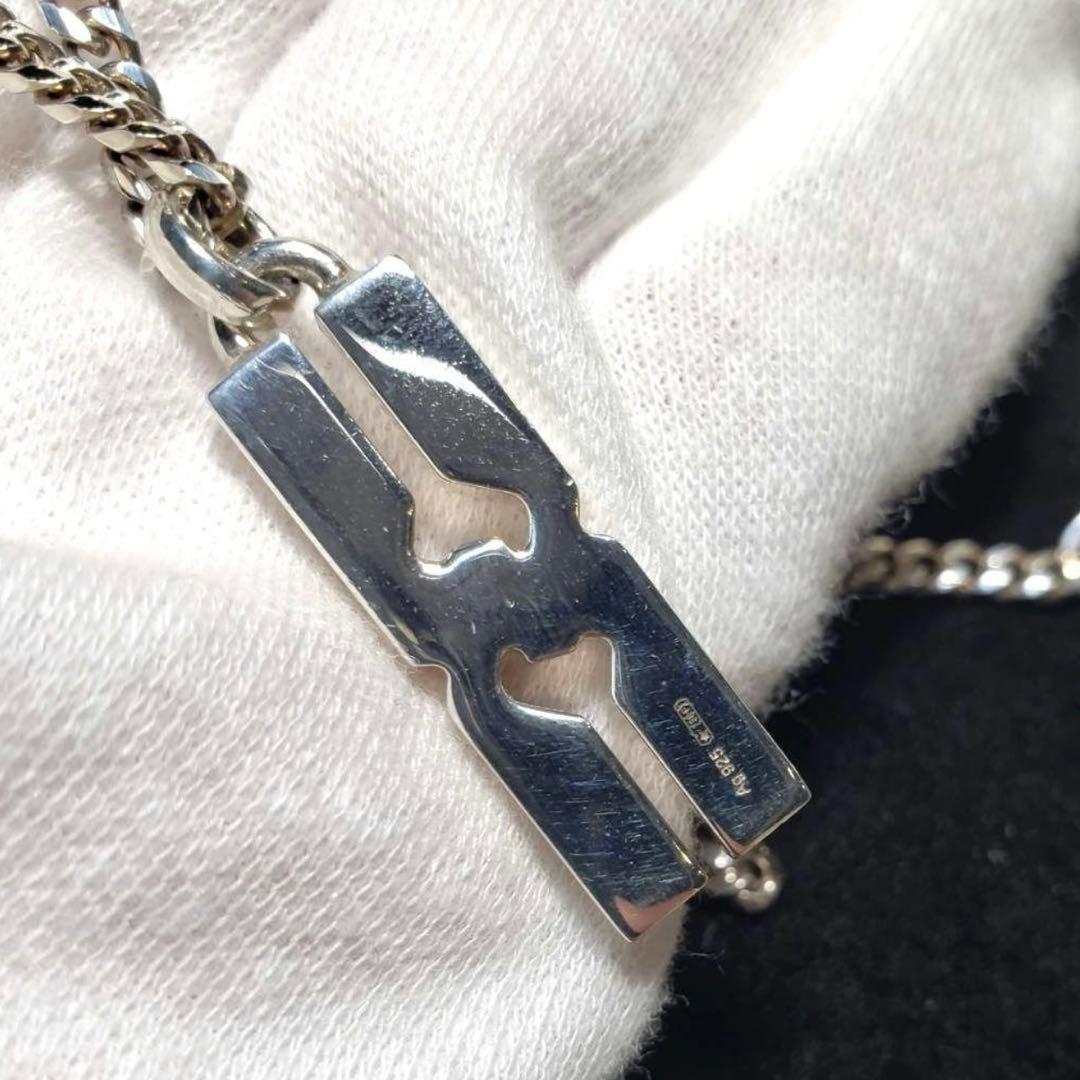 グッチ GUCCI シルバーネックレス ノットインフィニティ　喜平チェーン 美品