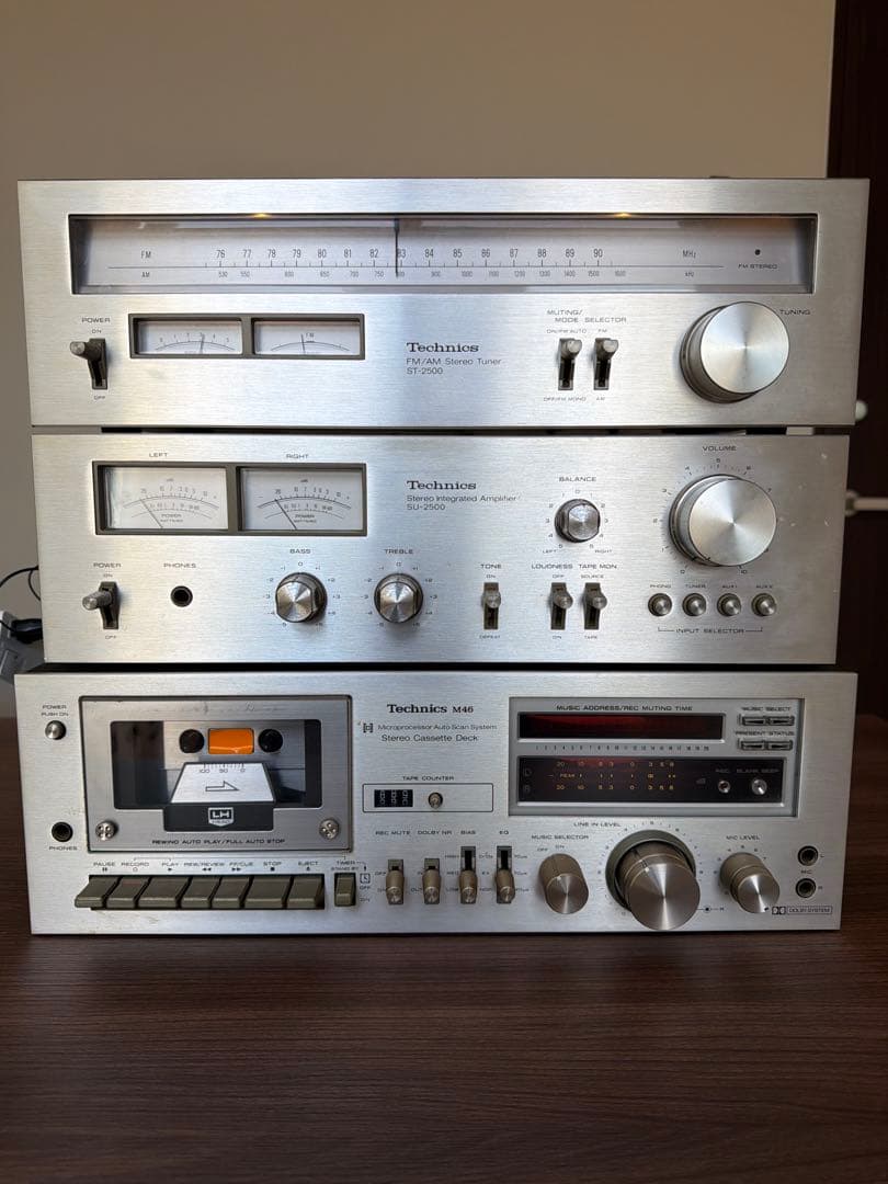 Technicsオーディオ セットST-2500 / SU-2500 / M46