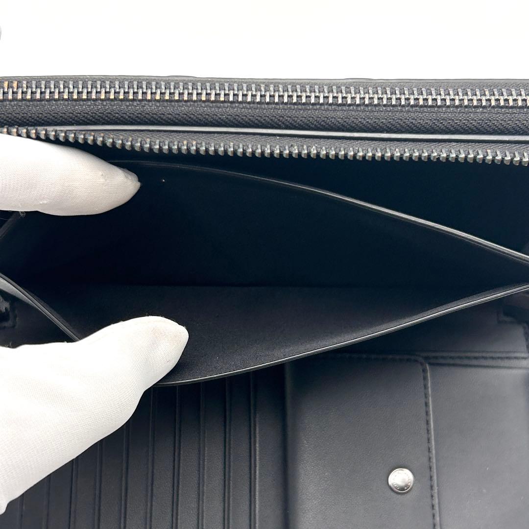 ✨大人気！レア✨ COACH 長財布 オーガナイザー ブラック クラッチバッグ