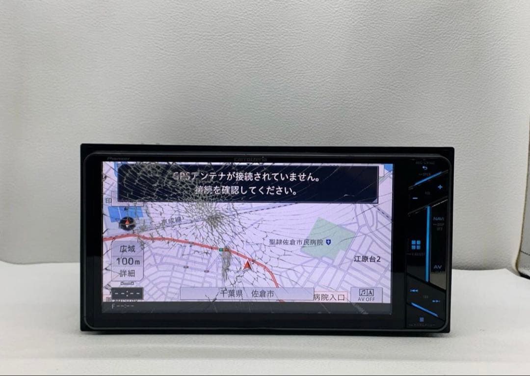 カロッシェリア AVIC-CA902 フルセグ 画面が壊れています。