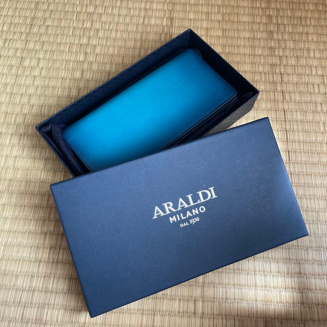 ◆値下げしました◆ブルーグラデーションウォレット