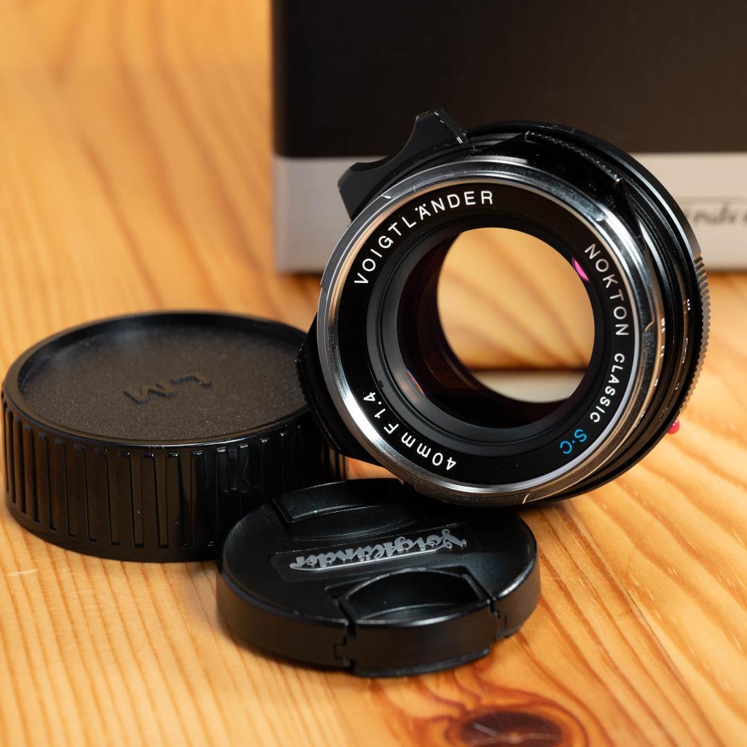 レンズ(単焦点) Voigtlander NOKTON Classic 40mm F1.4 SC