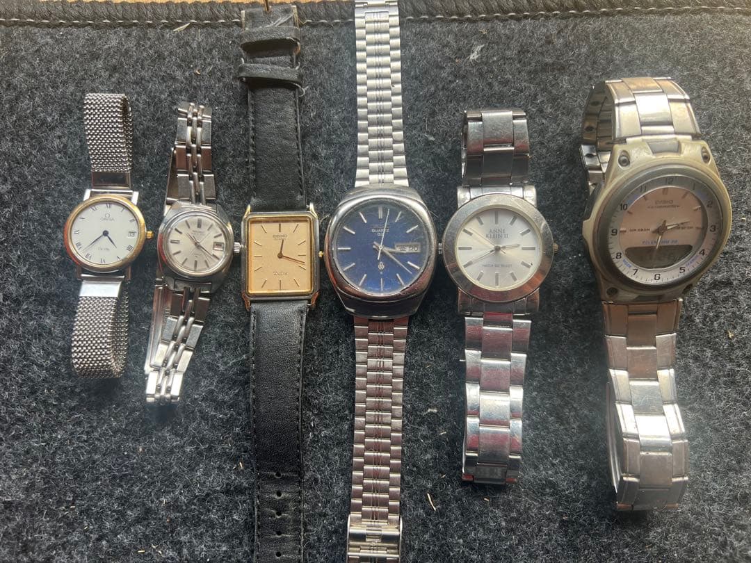 メンズアナログ時計 6点セット ジャンク商品