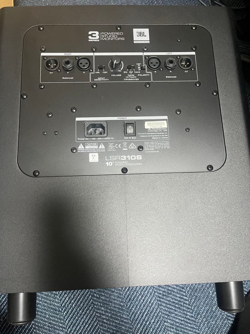 JBL LSR310S サブウーファー【最終値下げ】