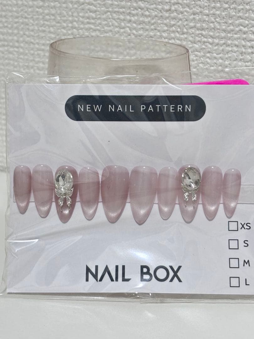 Nail Box グラデーションピンク ネイルチップ