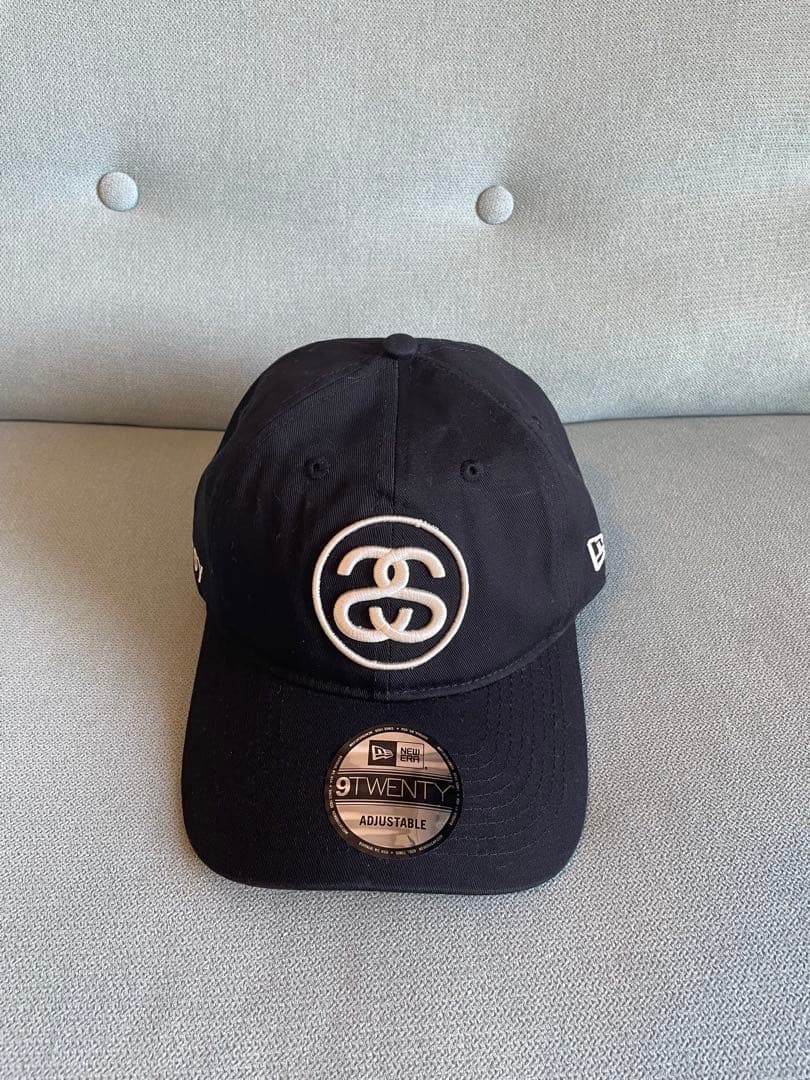 9TWENTY STUSSY 黒 ベースボールキャップ
