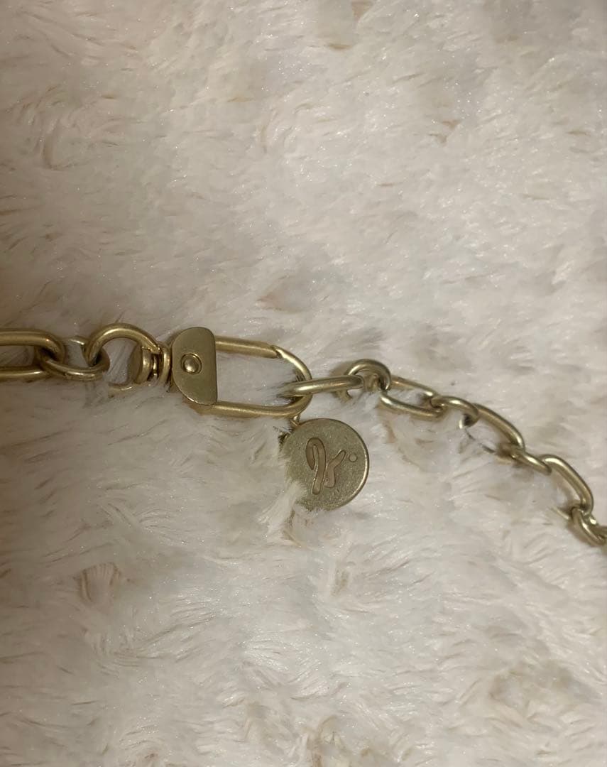 agnes b. アニエスベー　チェーンボディバッグ　レザー　ショルダーバッグ