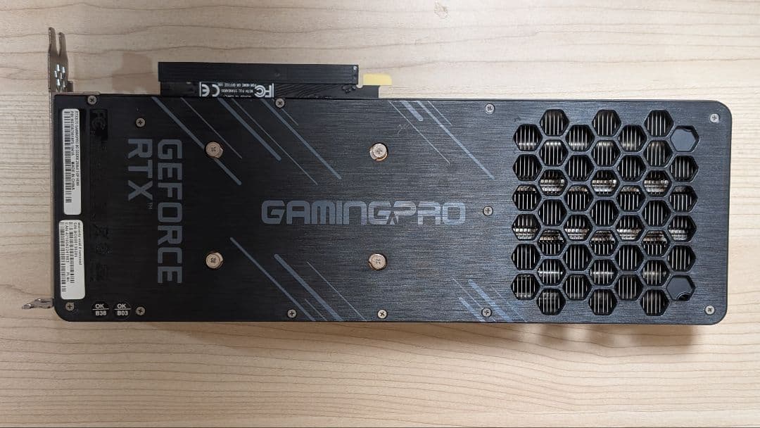 【動作確認済】Palit RTX 3070 GamingPro 8GB 【美品】