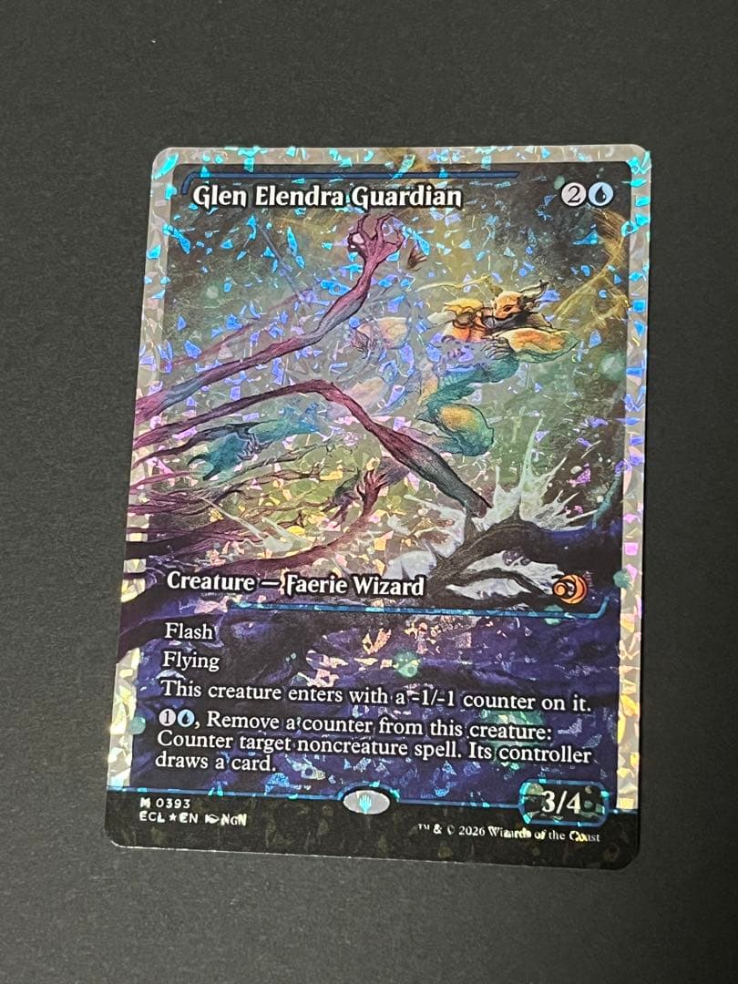 エレンドラ谷の守護者 フラクチャー FOIL Glen Elendra 英語