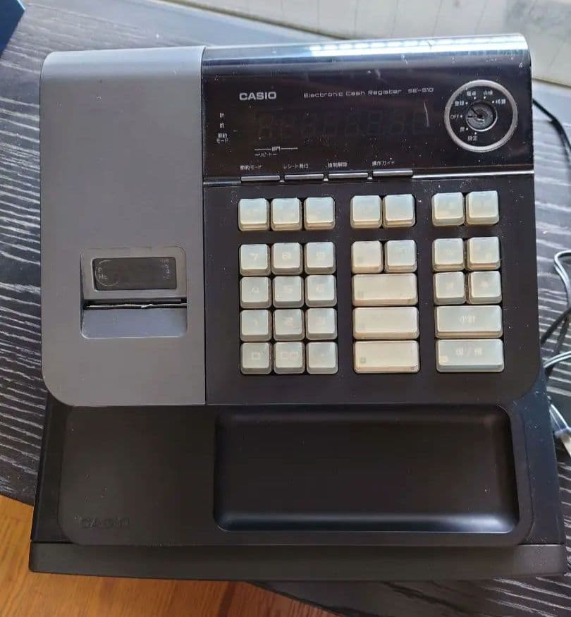 カシオ レジスター+ロールペーパー