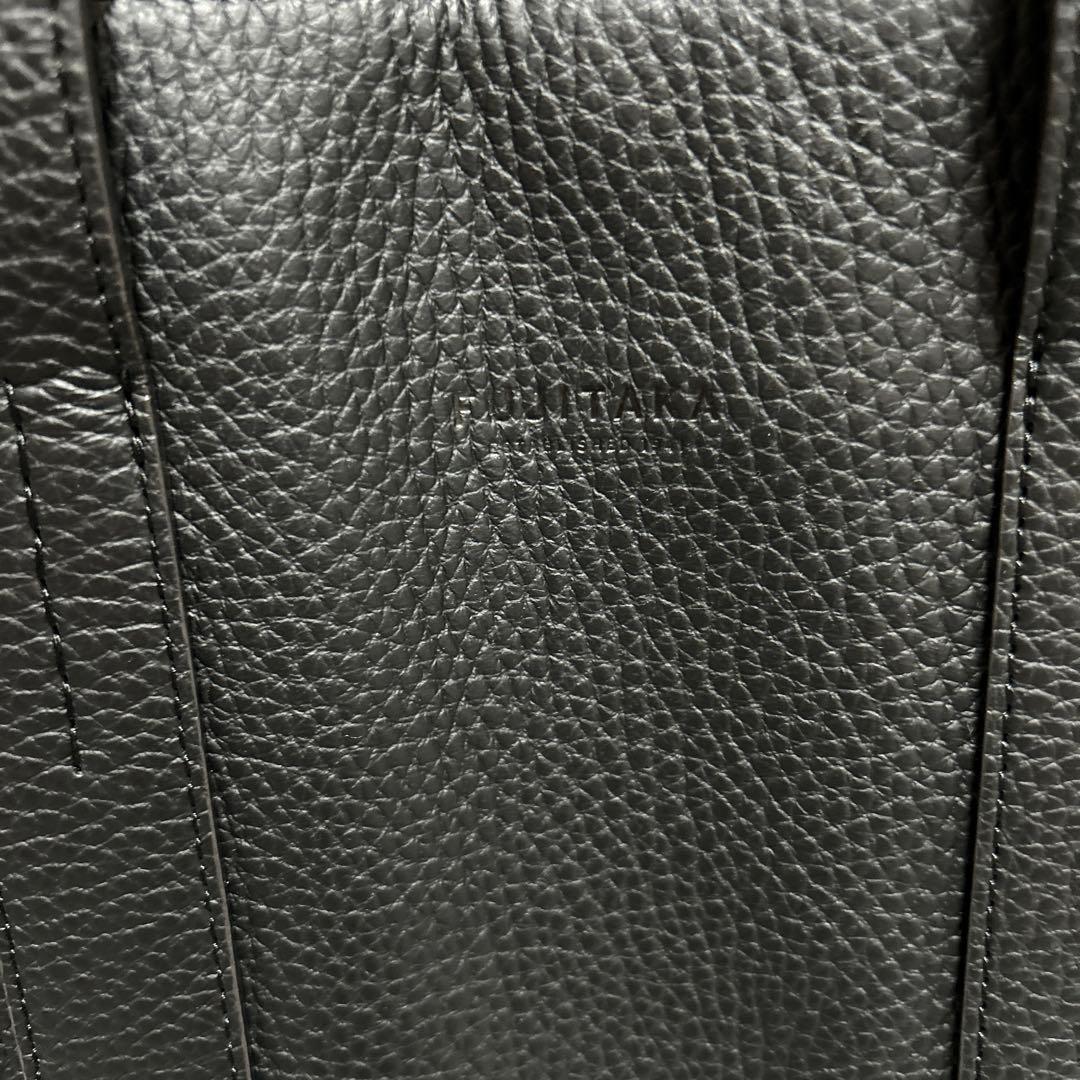 FUJITAKA 日本製　2wayレザートートバッグ　スモール