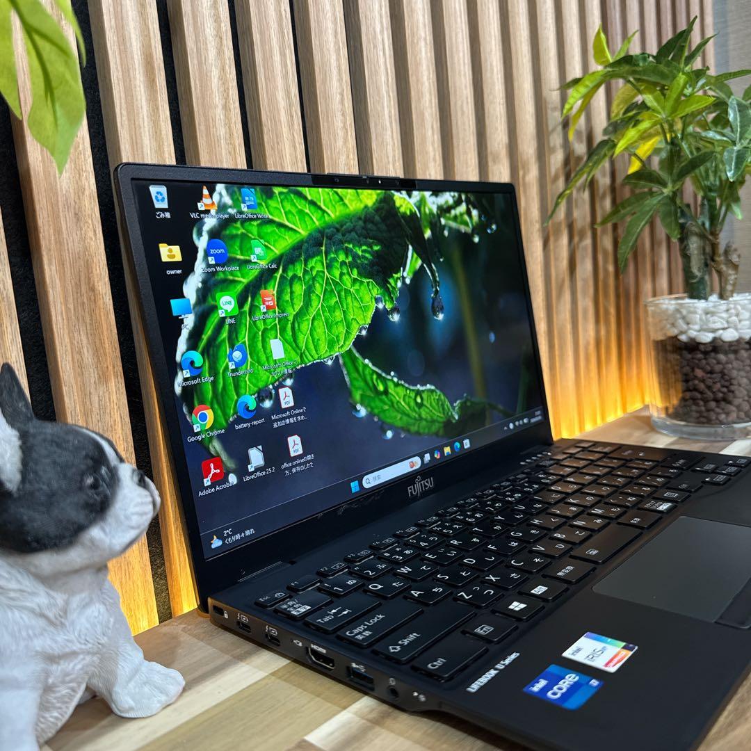 超軽量‼️LIFEBOOK☘️最高峰i7☘第11世代☘️フルHD☘最新ノートパソコン