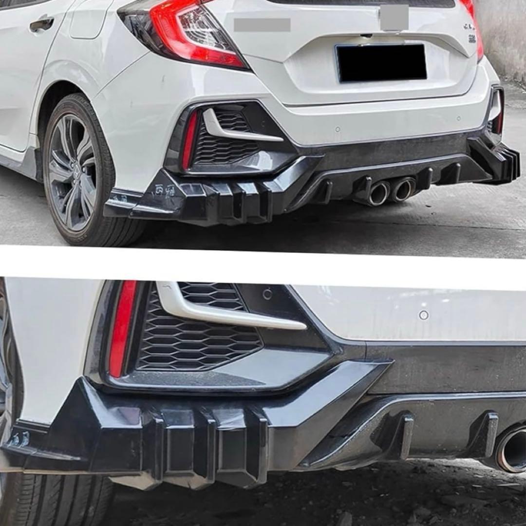 シビックFK7 2016-2021年式 TypeR風 リアバンパー エアロキット