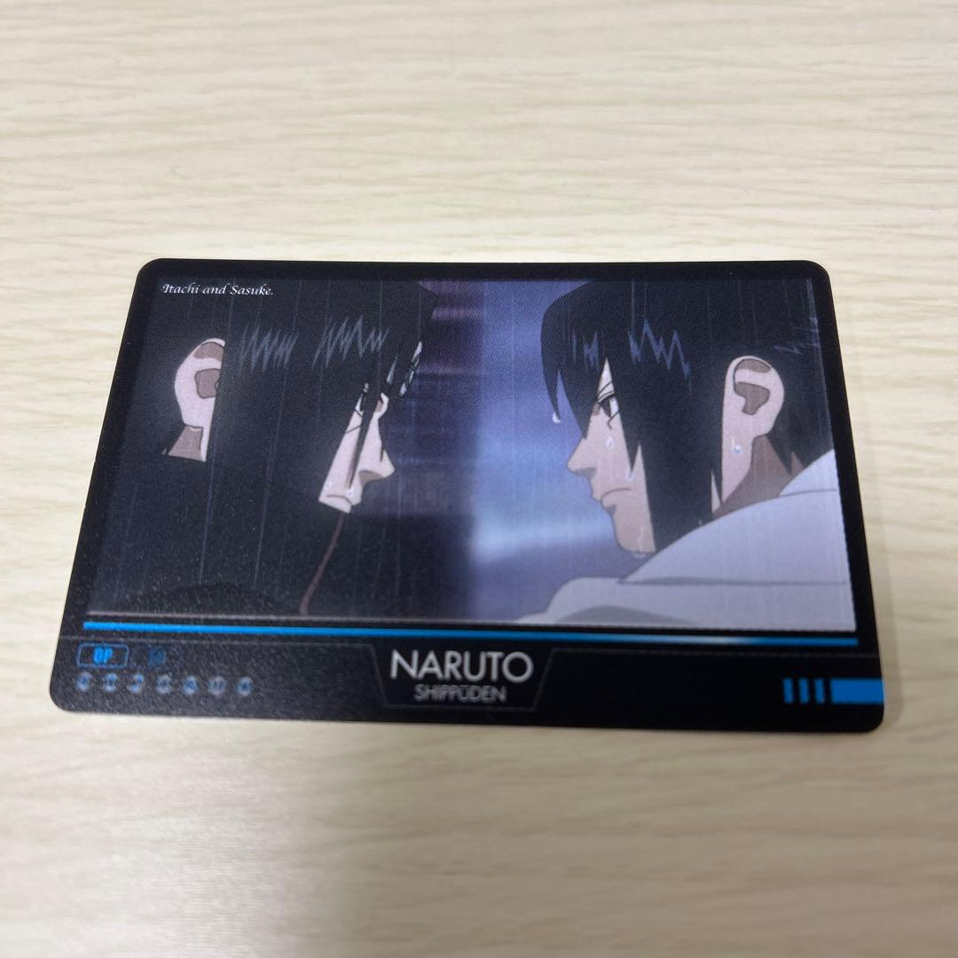 NARUTO ナルト グミカード　うちはイタチ　うちはサスケ