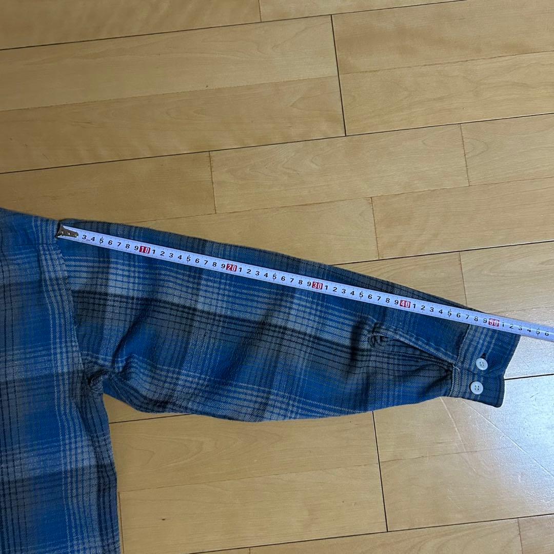 【60s】 BIG MAC ビックマック flannel shirt USA製
