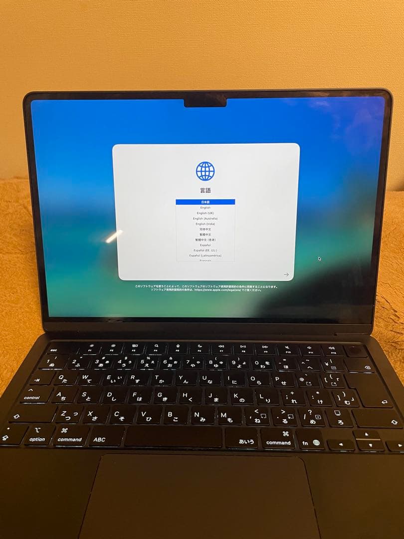 MacBook Air M4 512GB ミッドナイト