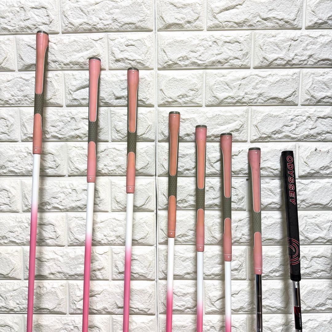 ゴルフセット　レディース　FOUNDERS チッパー付　ラウンド仕様　すぐ使える