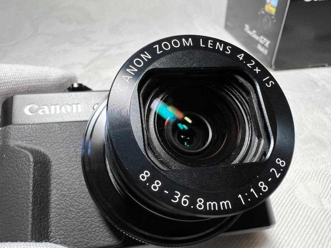美品 Canon PowerShot G7X Mark II 付属品付き