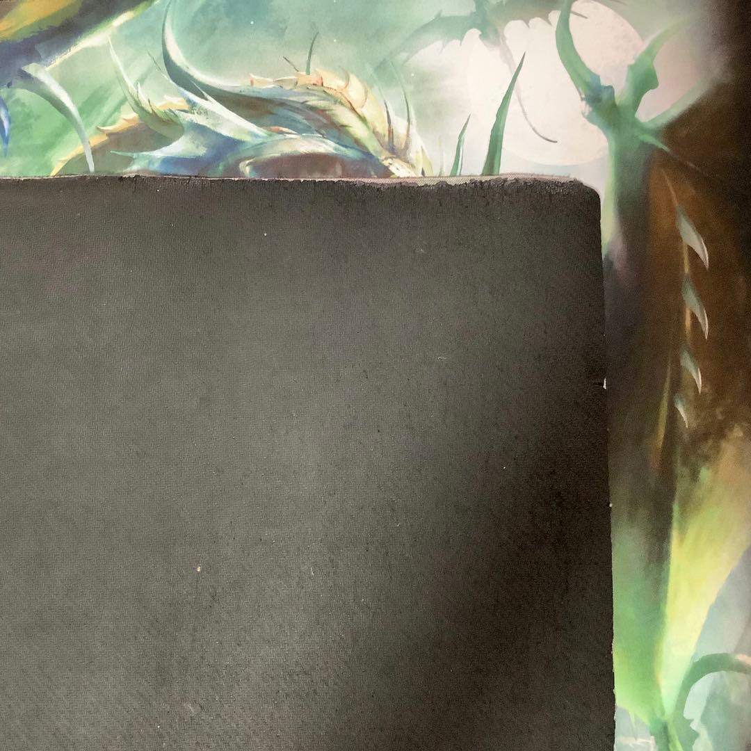 遊戯王 十六夜アキ ブラックローズドラゴン 公式プレイマット 2011 中古