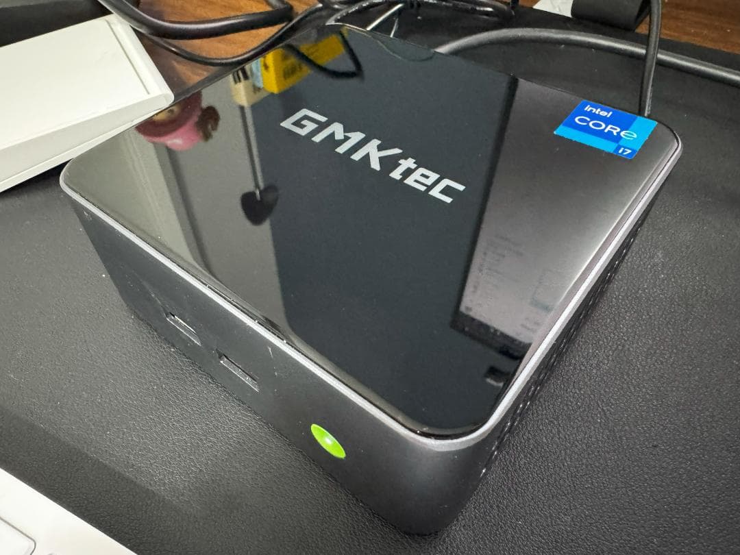 GMKtec NucBox M2,Corei7 11世代, 64GB/1TB増設