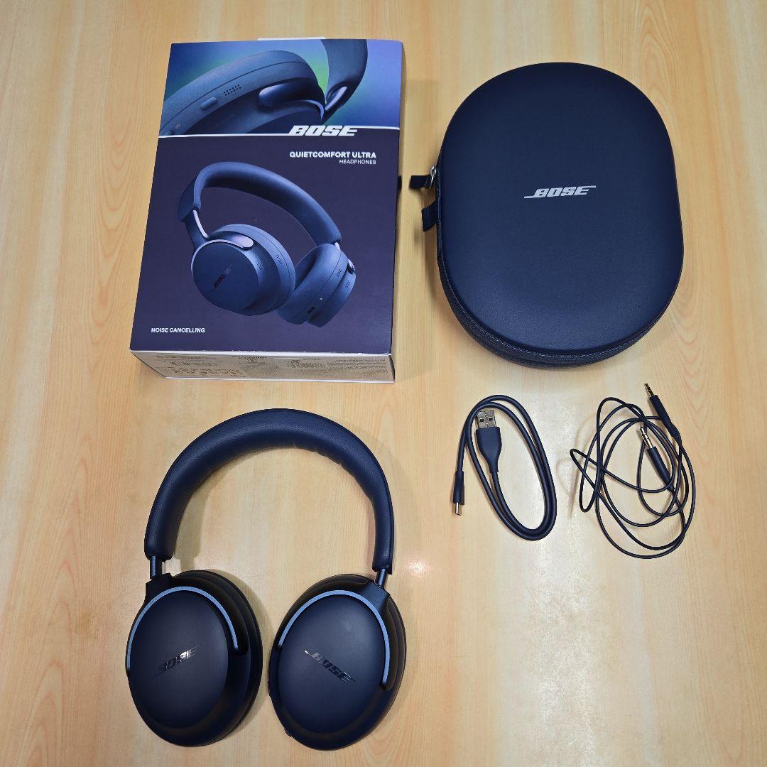 BOSE QuietComfort Ultra ワイヤレスヘッドホン　ルナブルー