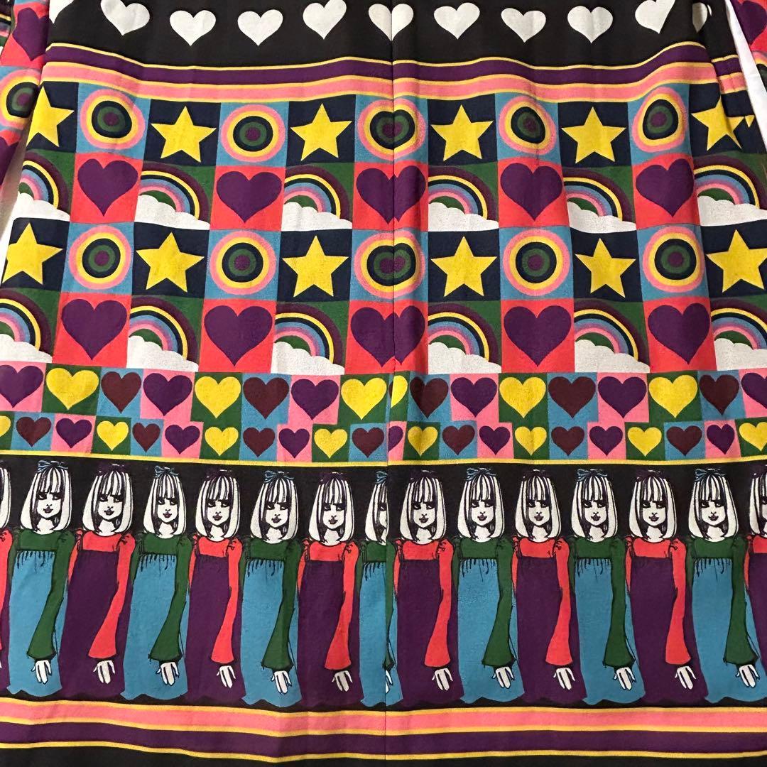 定価73.000円　ANNASUI プリント　チュニック　ワンピース