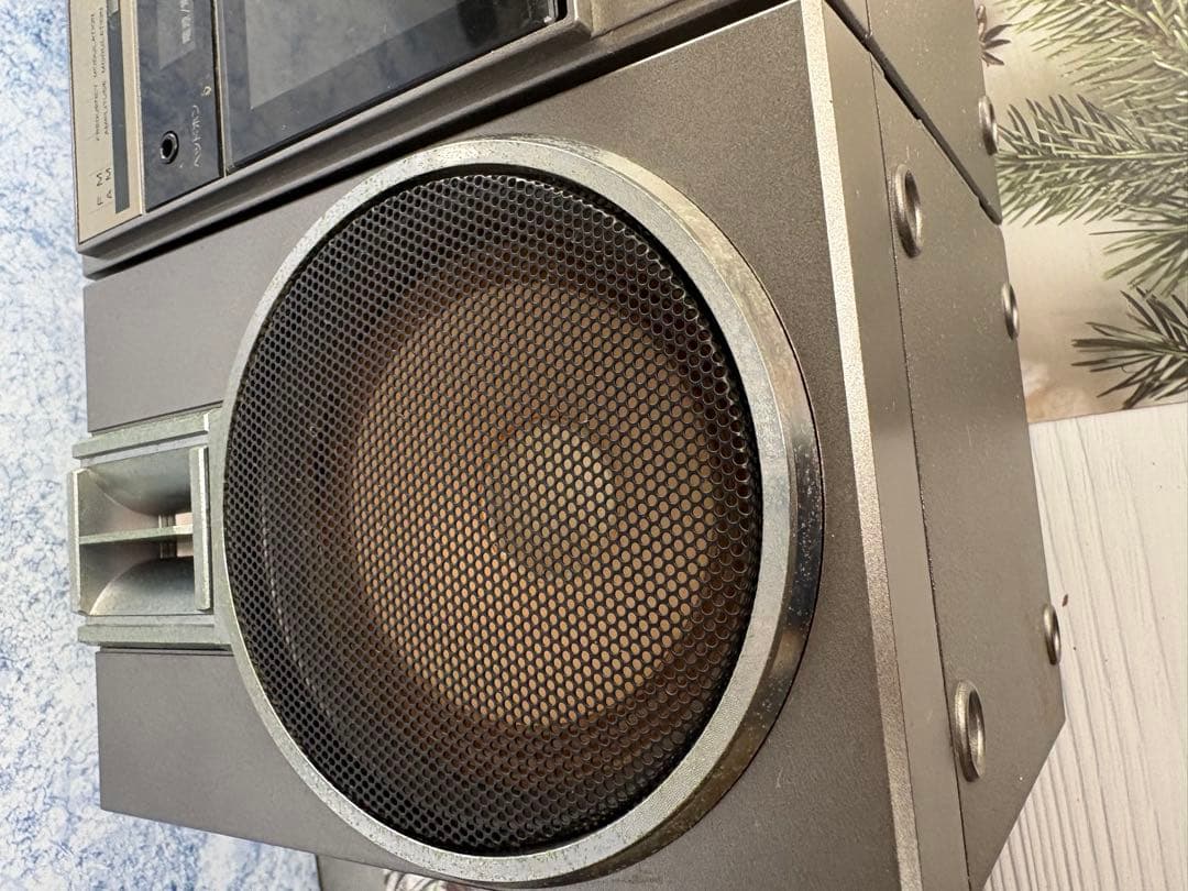 ナショナル RX-C46 ラジオカセットデッキ ラジカセ 昭和レトロ(レ22)