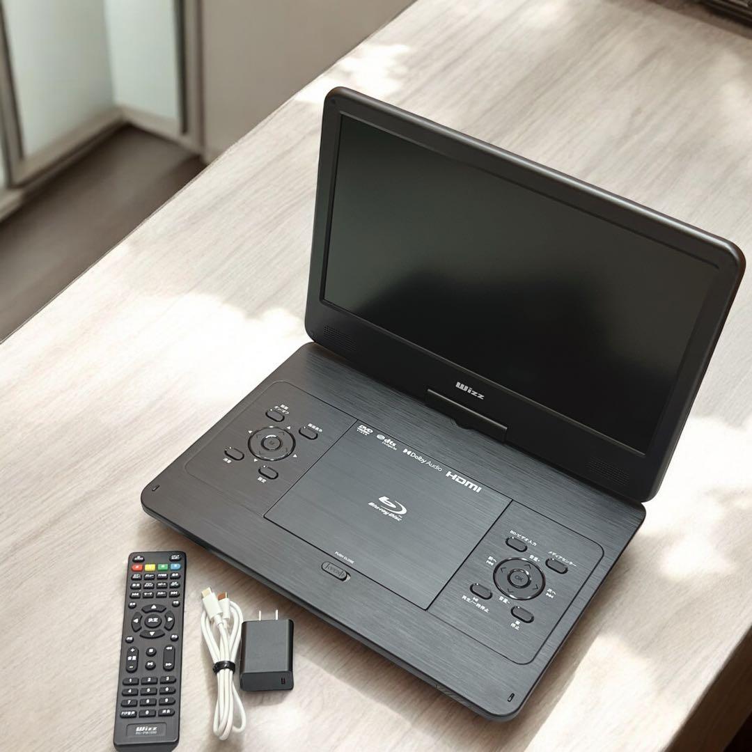 【美品】14インチ ダイニチ WIZZ ポータブルブルーレイプレーヤー