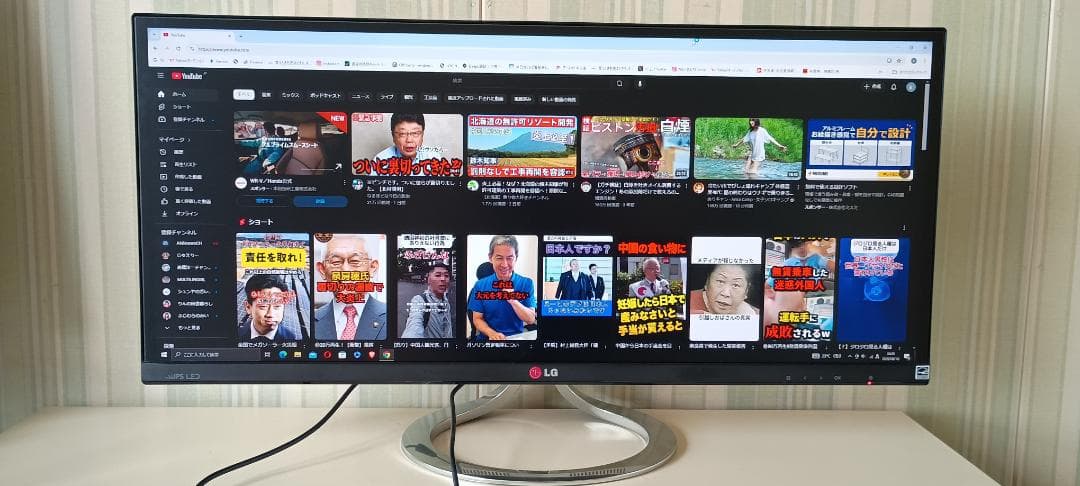 29インチ ウルトラワイド　LG FLATRON 29EA93-P