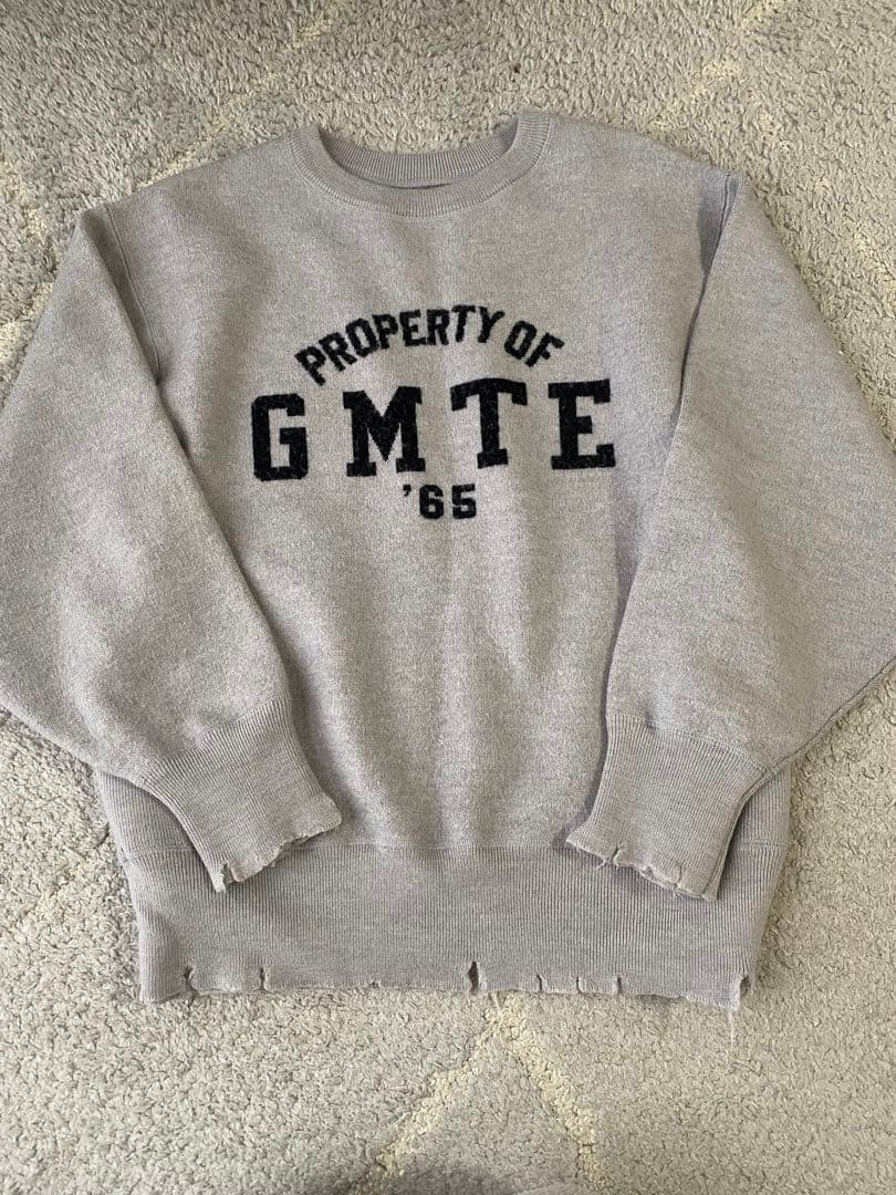 アパルトモン　GMTE '65 プリント グレー セーター