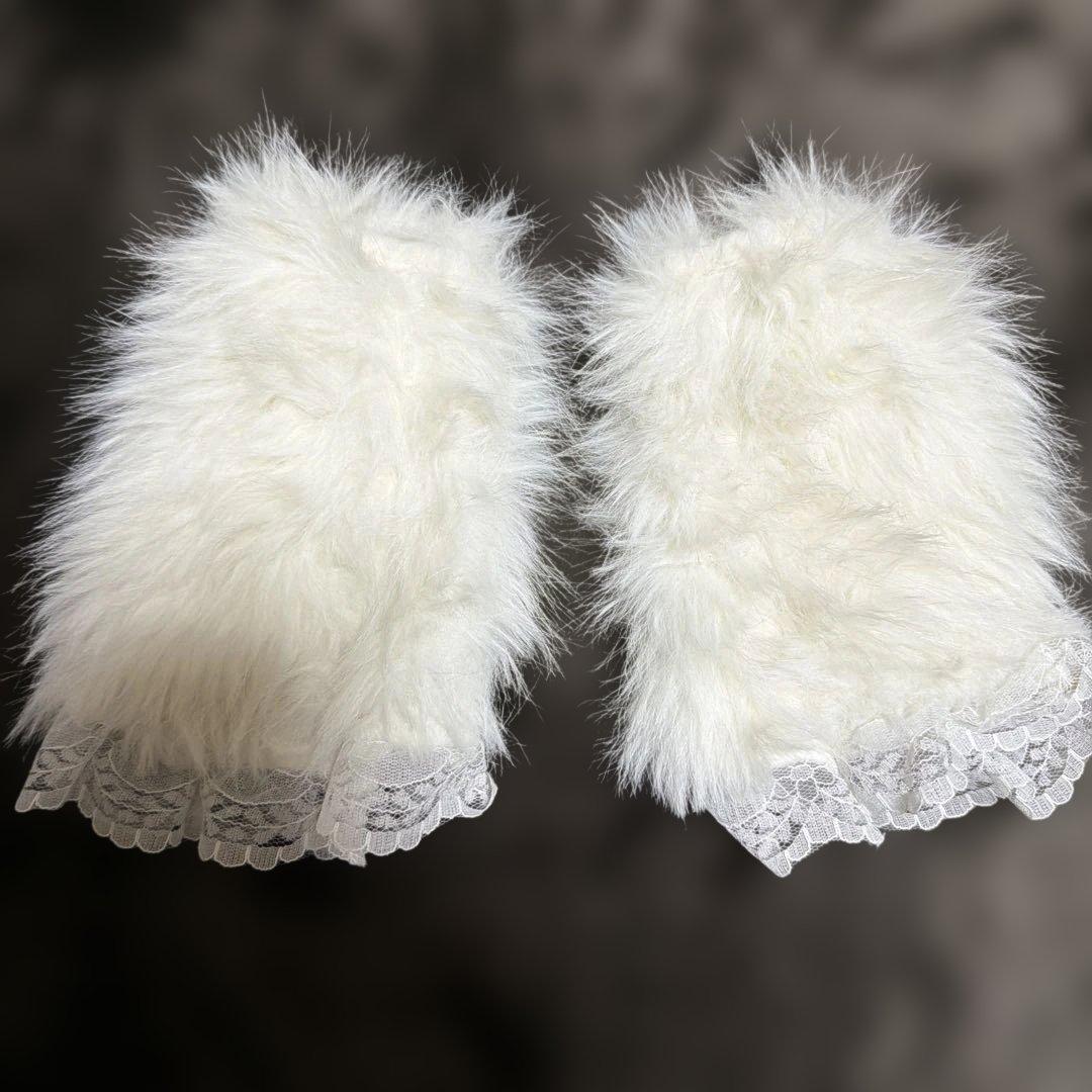 Malymoon コスプレ サンタ クリスマス 猫 ネコ耳 キャット ホワイト