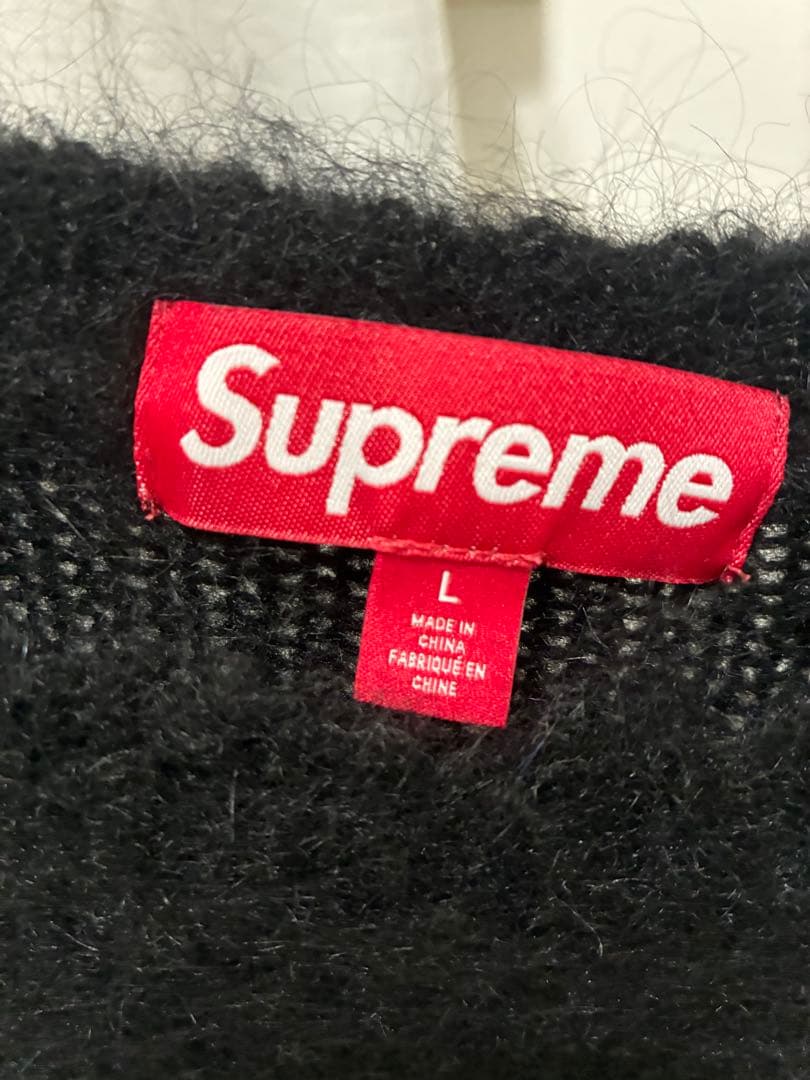 【値下不可】　Supreme Brushed Mohair Sweater