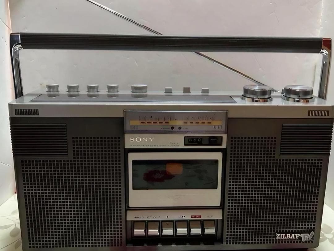 希少 動作良好 SONYラジカセ、ZILBAP、CFS−V1