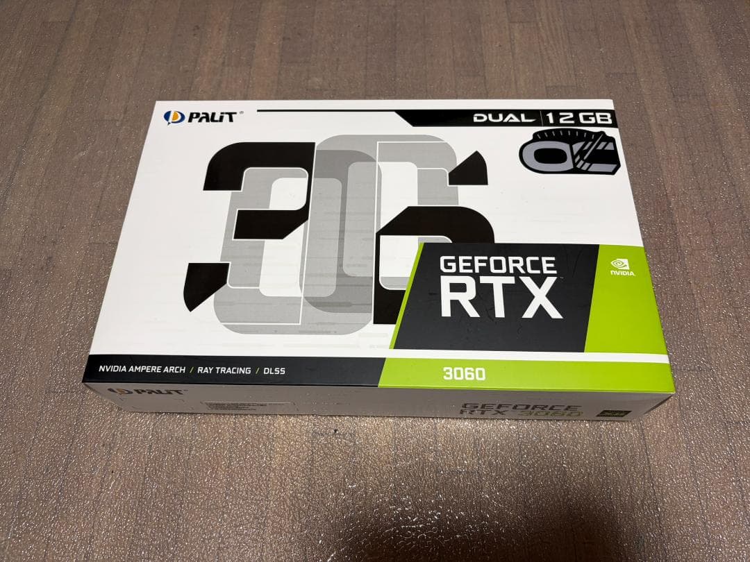 グラフィックボード・グラボ・ビデオカード Geforce RTX3060 Dual OC 12GB PALIT