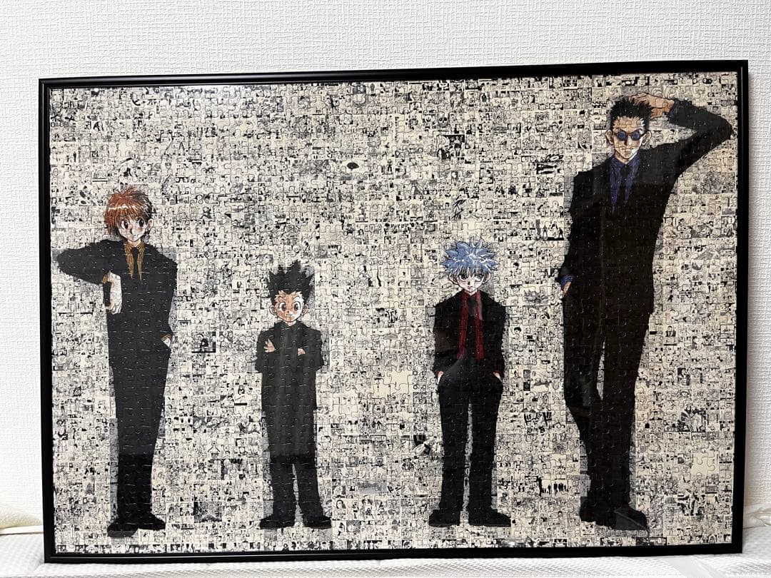 【完成品】 冨樫義博展 モザイクアート ジグソーパズル