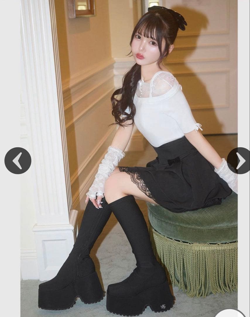 12cm盛れるロングブーツ【最終値下げ】