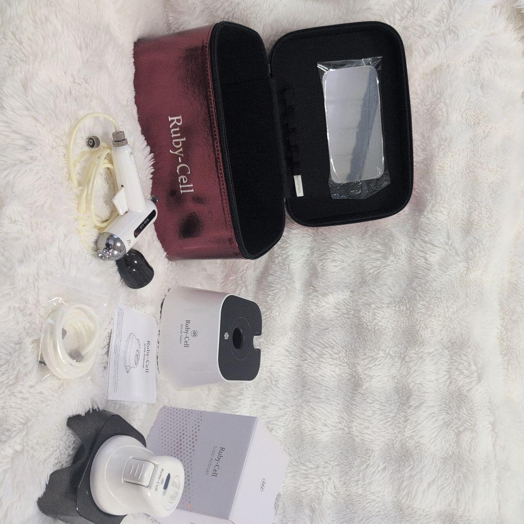 ルビーセル　エアブラシ　スカルプエアブラシ　セット