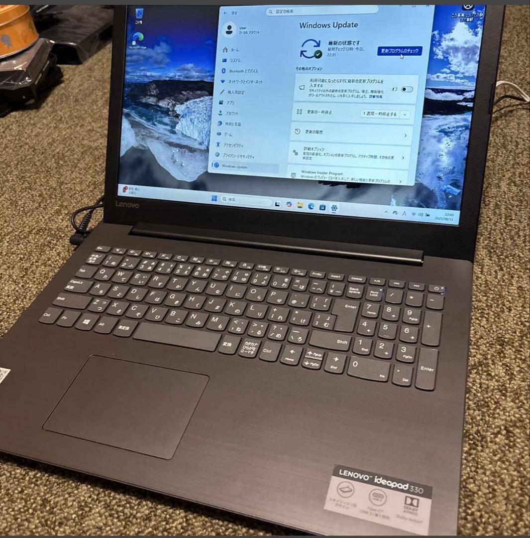 Windowsノート本体 Lenovo ideapad 330 81DC i3-7200U Win11